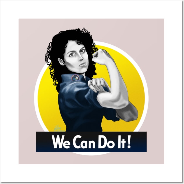 Ripley the Riveter Wall Art by kazoomoo